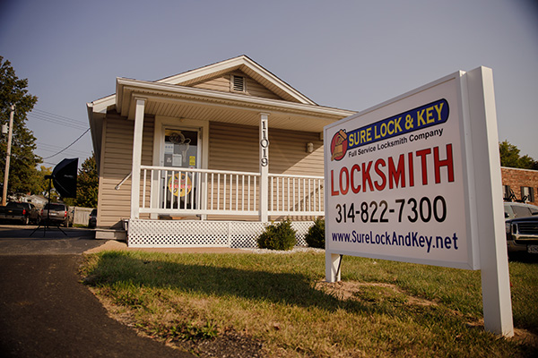 sure lock and key a brick and mortar store